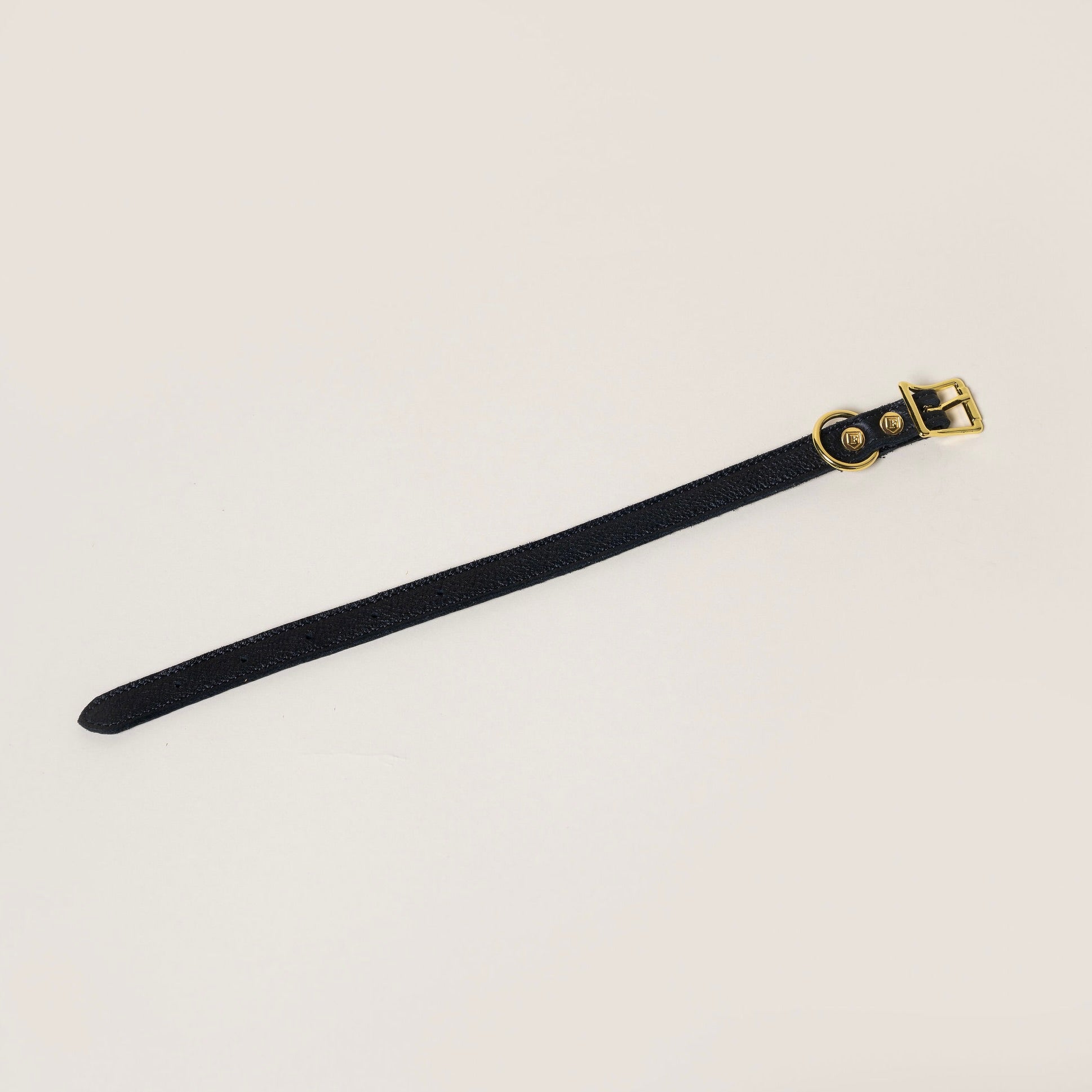 Mulholland Black Classic Pet Collar